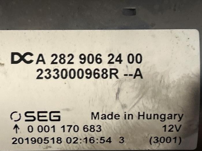 Startmotor Mercedes A-Klasse