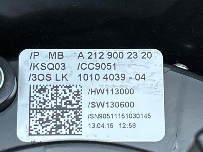 Commutateur combi colonne de direction Mercedes E-Klasse