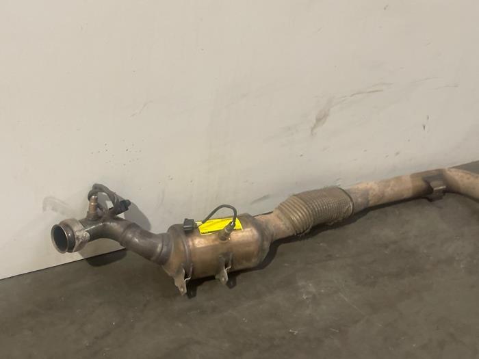 Uitlaat Middendemper Mercedes S-Klasse