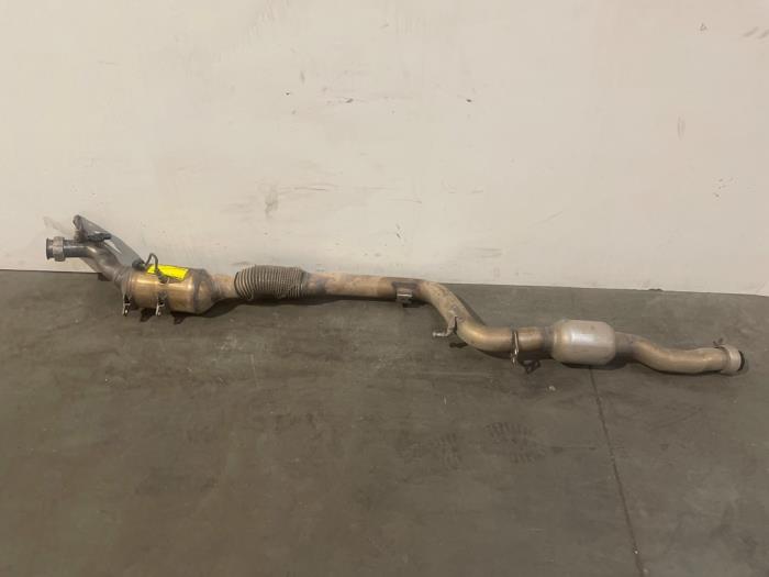 Uitlaat Middendemper Mercedes S-Klasse