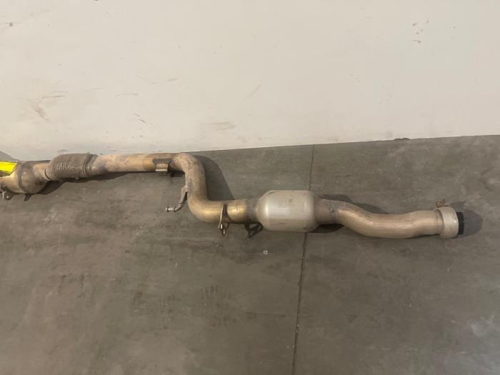 Uitlaat Middendemper Mercedes S-Klasse