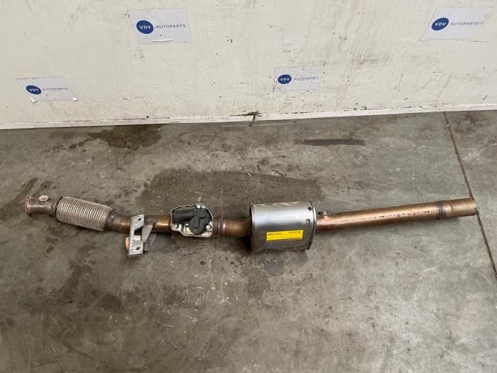 Echappement silencieux central Mercedes A-Klasse