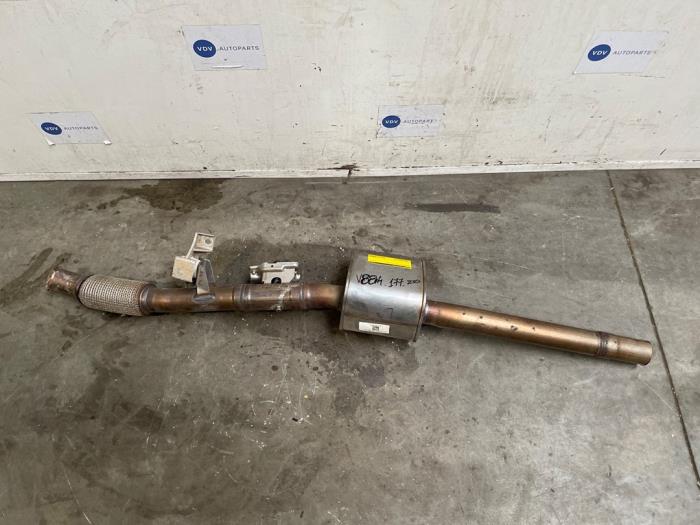 Echappement silencieux central Mercedes A-Klasse