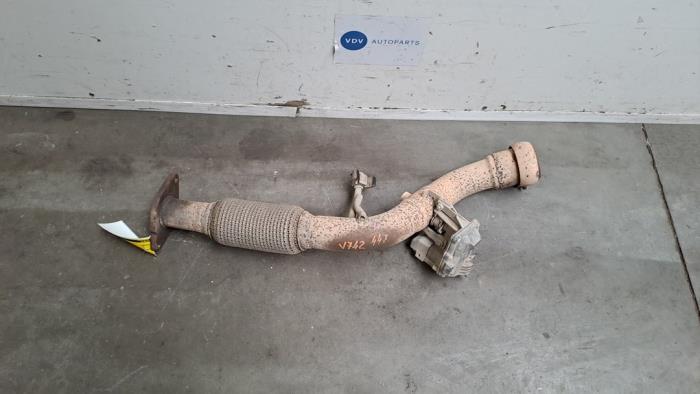 Uitlaat Middendemper Mercedes Vito