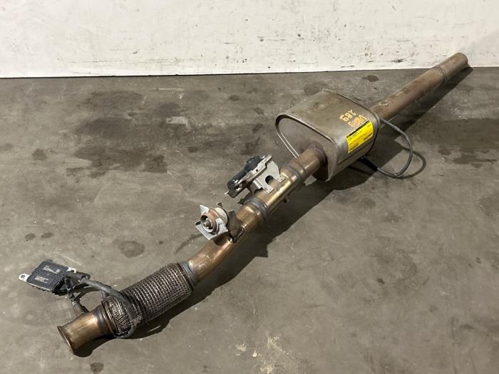 Uitlaat Middendemper Mercedes A-Klasse