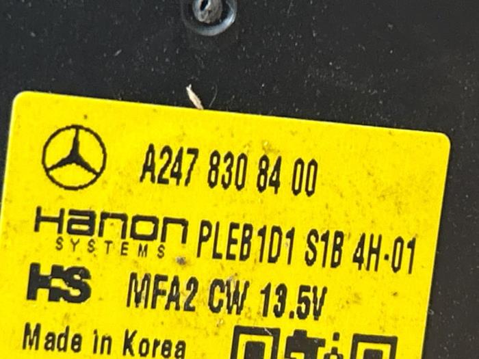 Silnik wentylatora nagrzewnicy Mercedes A-Klasse