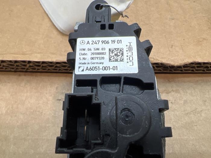 Opornik nagrzewnicy Mercedes A-Klasse