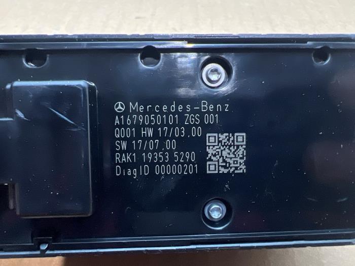 Interruptor combinado de ventanillas Mercedes A-Klasse