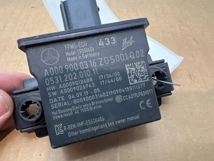 Bandenspanning module Mercedes A-Klasse