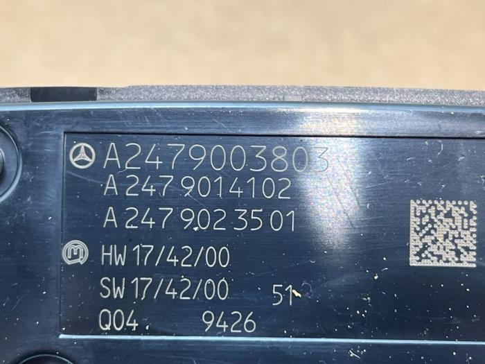 Control de ordenador abordo Mercedes A-Klasse