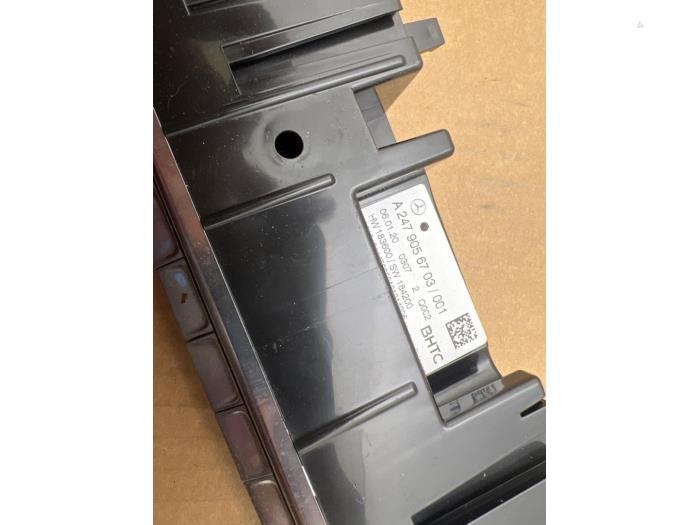 Panel de control de calefacción Mercedes A-Klasse