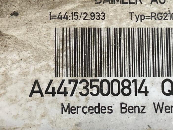 Rear differential Mercedes Vito