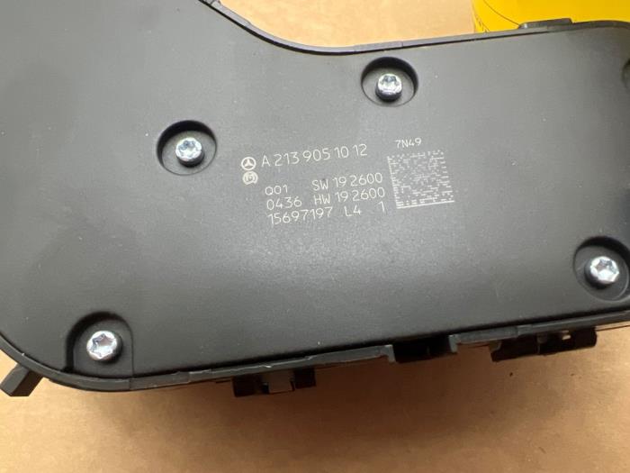 Interruptor de ajuste de asiento Mercedes E-Klasse