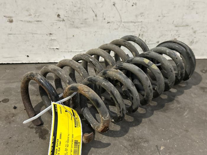 Schroefveer achter Mercedes CLK