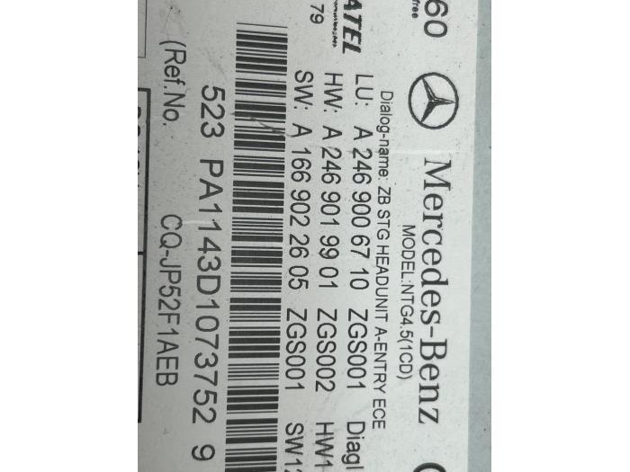 Radio Mercedes A-Klasse