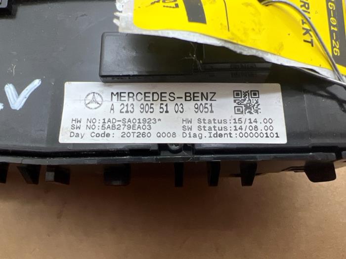 Interruptor combinado de ventanillas Mercedes E-Klasse