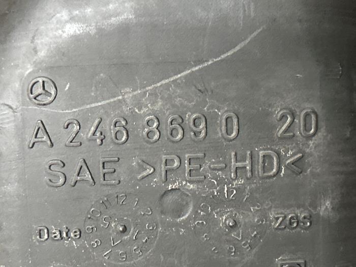 Depósito de lavaparabrisas delante Mercedes A-Klasse