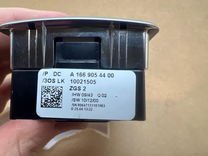 Interruptor combinado de ventanillas Mercedes A-Klasse