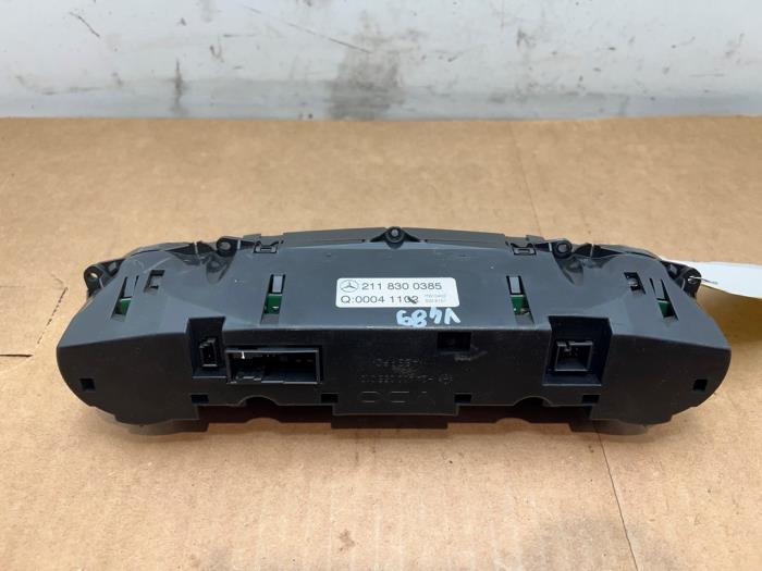 Heizung Bedienpaneel Mercedes E-Klasse