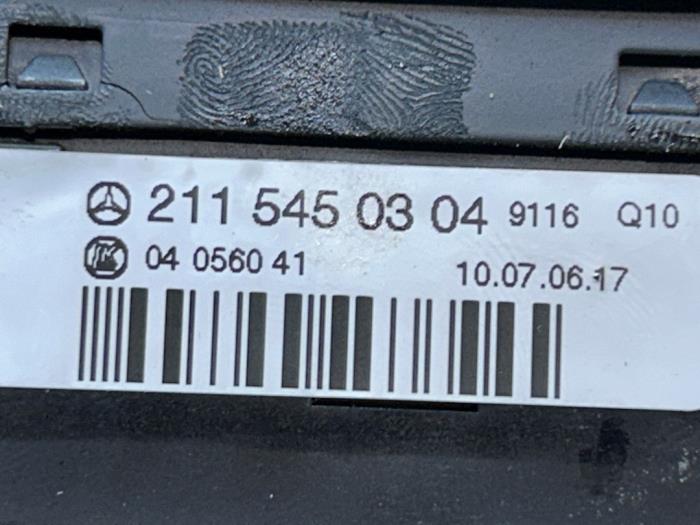 Przelacznik swiatel Mercedes E-Klasse