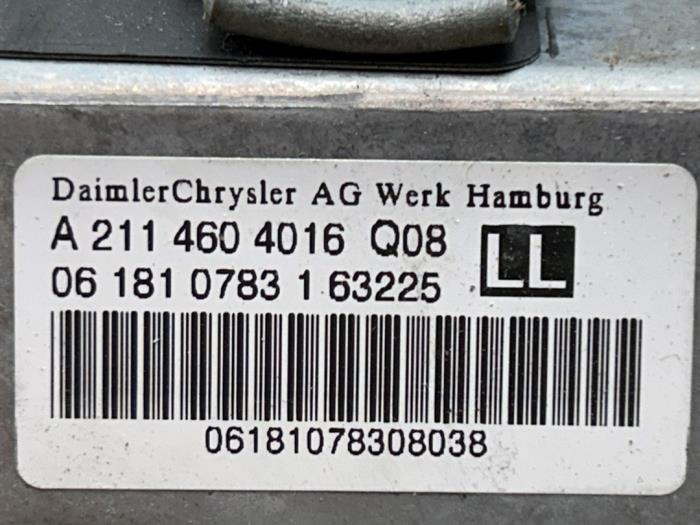 Boîtier colonne de direction complet Mercedes E-Klasse
