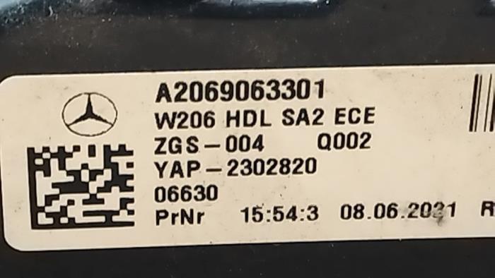 Taillight, right Mercedes C-Klasse