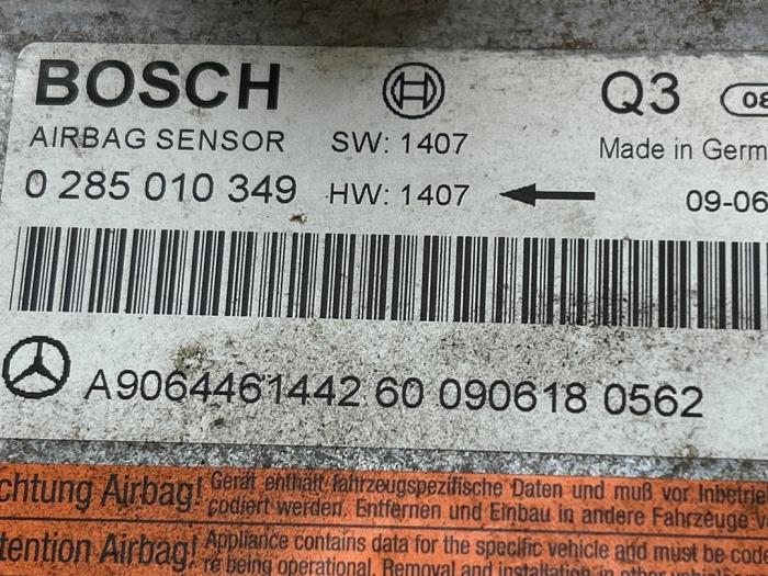 Airbag Module Mercedes Vito