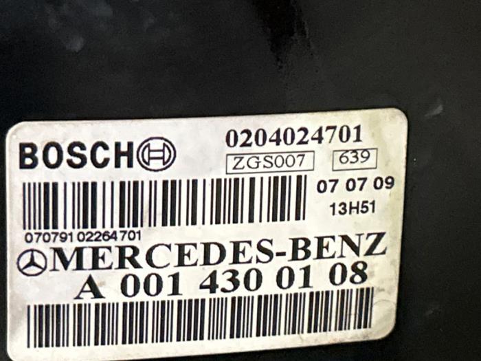 Assistant de freinage Mercedes Vito