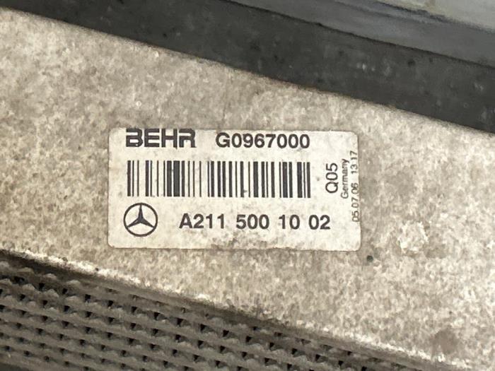 Intercooler Mercedes E-Klasse