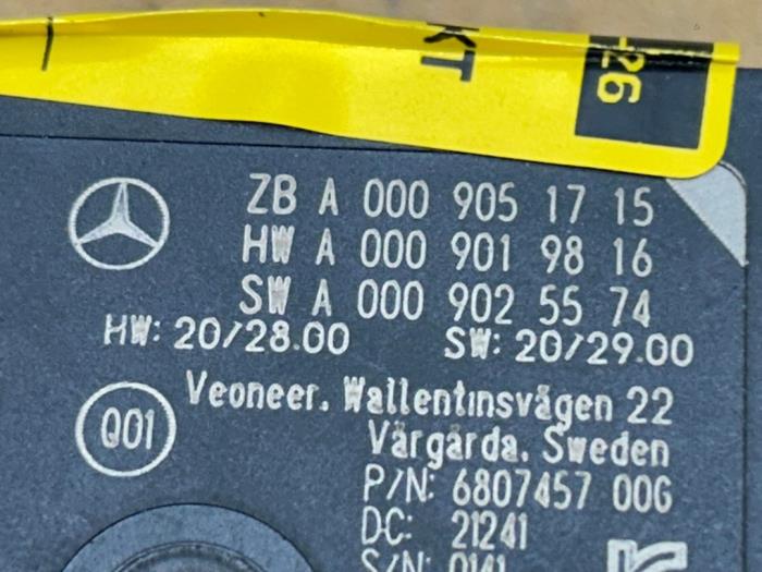 Capteur radar Mercedes C-Klasse