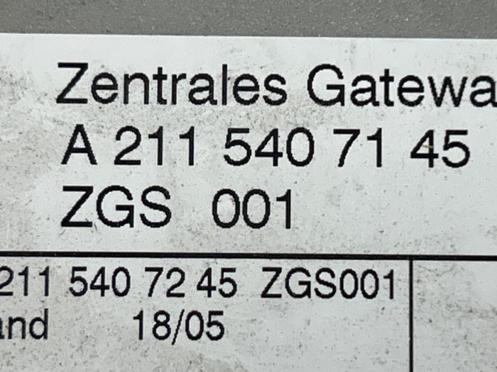 Módulo Gateway Mercedes E-Klasse