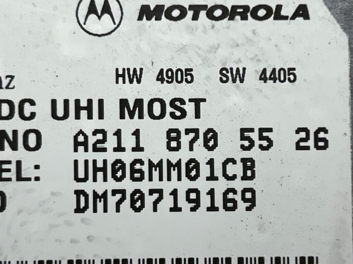 Módulo de teléfono Mercedes E-Klasse