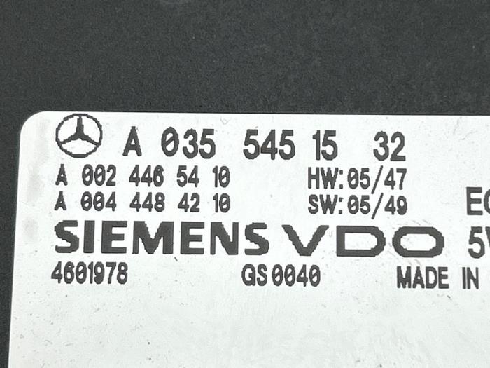 Automatic gearbox computer Mercedes E-Klasse
