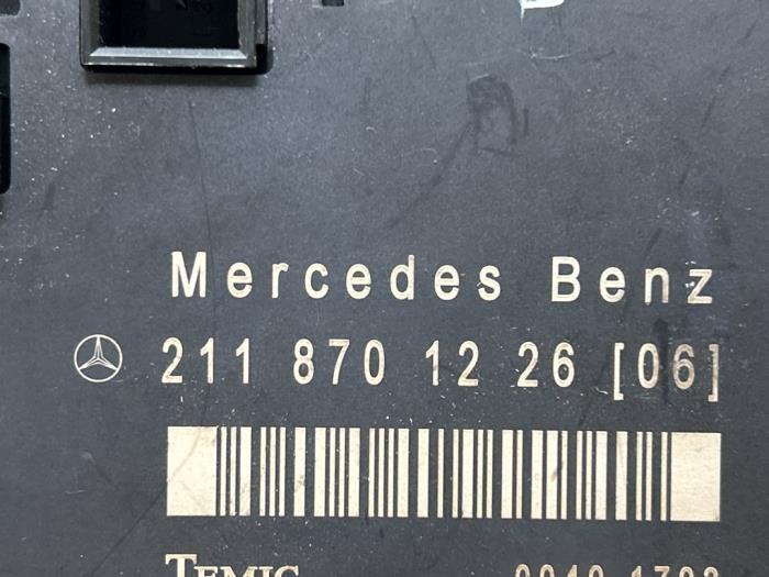Módulo de cierre centralizado Mercedes E-Klasse