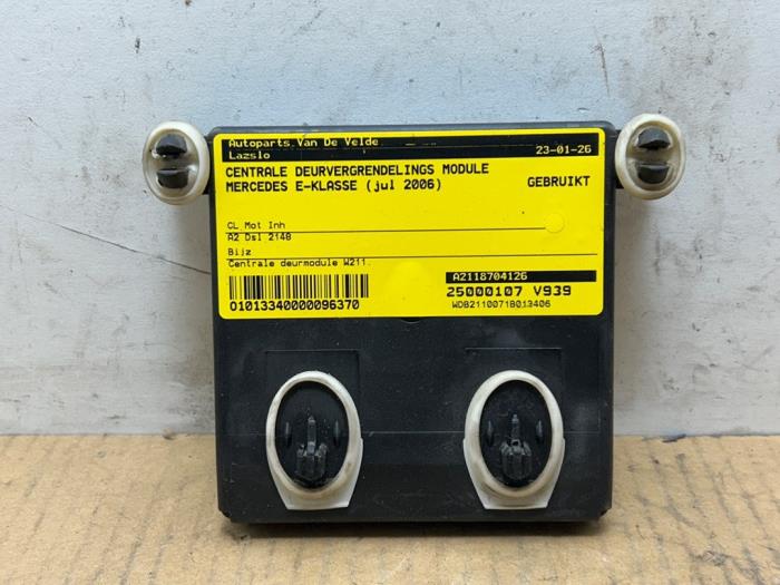 Modul centralnego zamka Mercedes E-Klasse