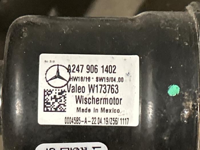 Silnik i mechanizm wycieraczki Mercedes GLB-Klasse