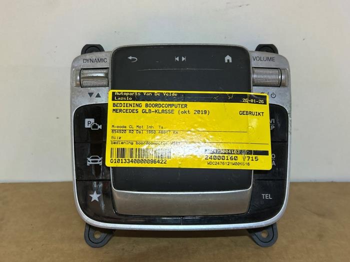Control de ordenador abordo Mercedes GLB-Klasse