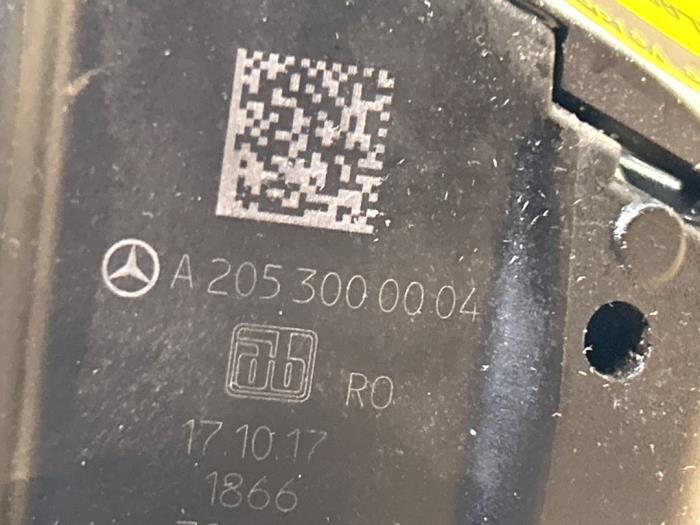 Accelerator pedal Mercedes C-Klasse