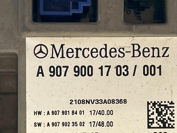 Navigation display Mercedes Sprinter