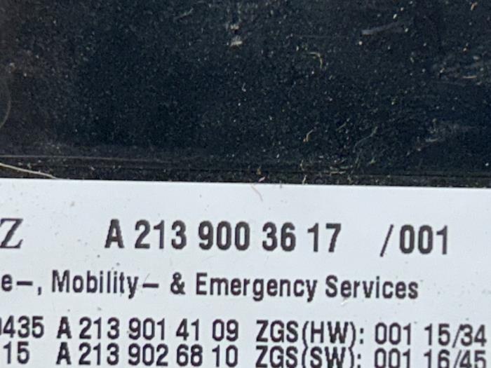 Phone module Mercedes C-Klasse