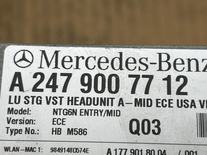Radio Mercedes B-Klasse