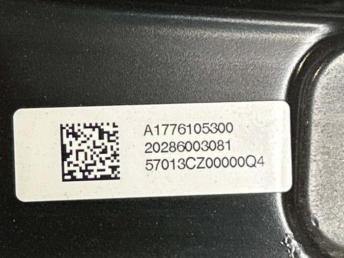 Viga de chasis detrás Mercedes B-Klasse