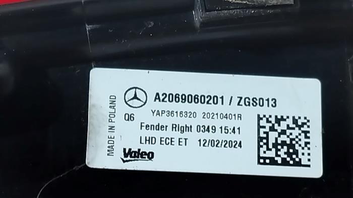 Achterlicht rechts Mercedes C-Klasse