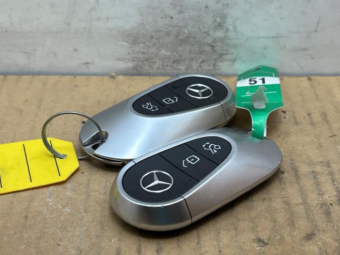 Ignition lock + computer Mercedes C-Klasse