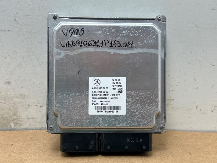 Stacyjka + sterownik Mercedes Sprinter