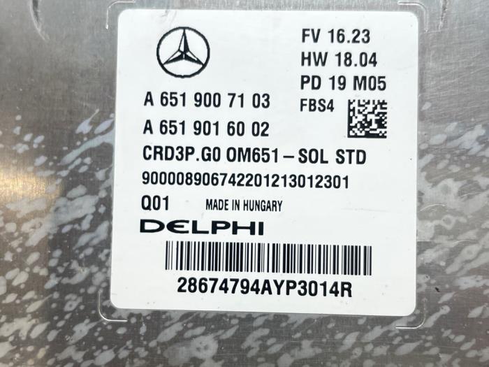 Stacyjka + sterownik Mercedes Sprinter