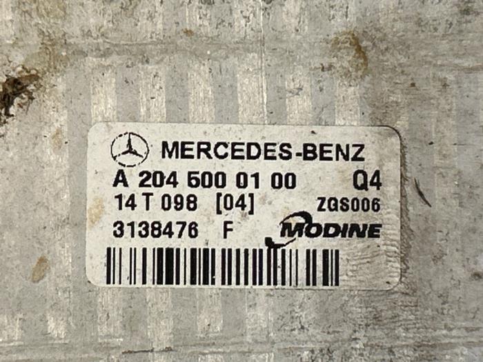 Chlodnica miedzystopniowa Mercedes SLK