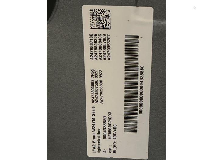 Front bumper Mercedes B-Klasse