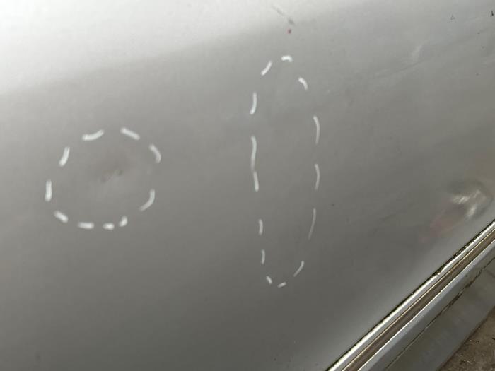 Portier 2Deurs rechts Mercedes CLK