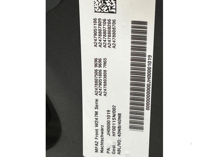 Front bumper Mercedes B-Klasse